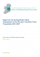 EU JTF Do No Significant Harm Assessment Report