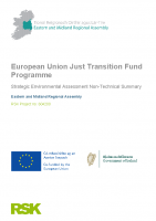 EU JTF Strategic Environmental Assessment Non-Technical Summary